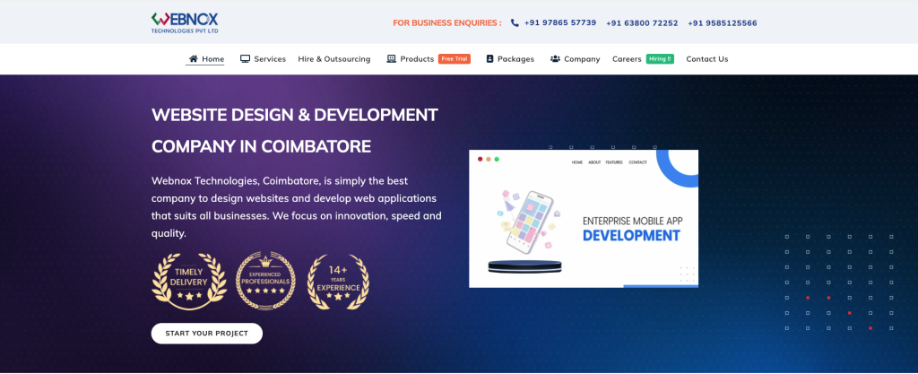Top 10 WordPress & Magento Development Agencies in Coimbatore (2025) 11 Webnox Technologies