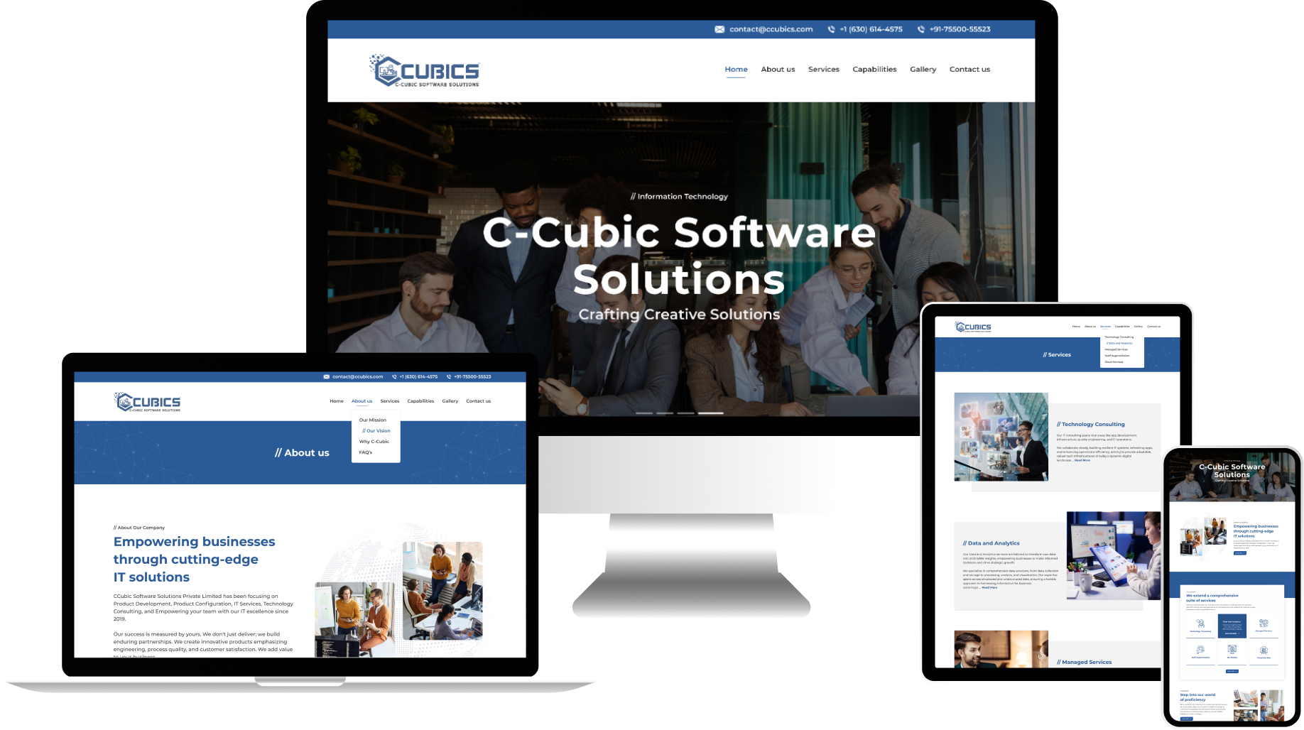 CCubic Software Solutions 2 ccubics mockup 2