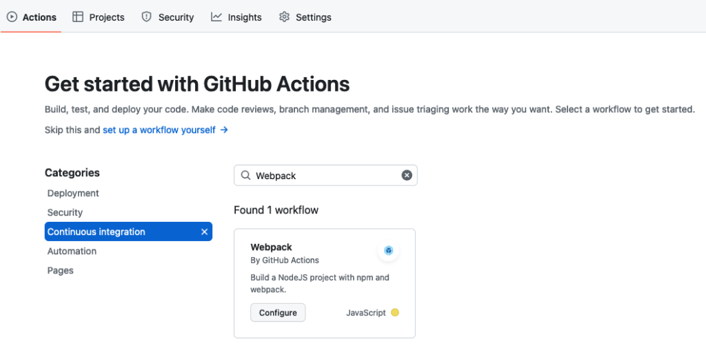 GitHub Actions 10 Creating GitHub Actions