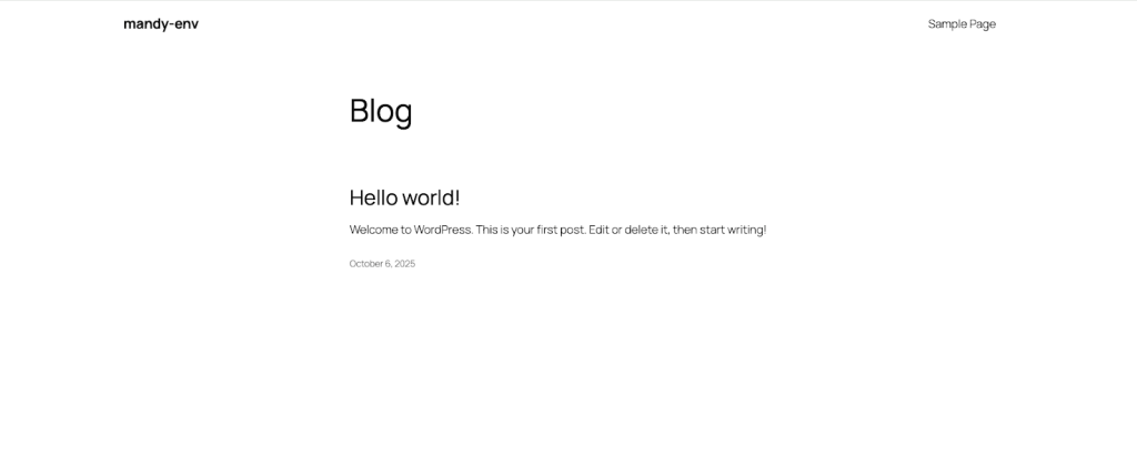wordpress-env-json