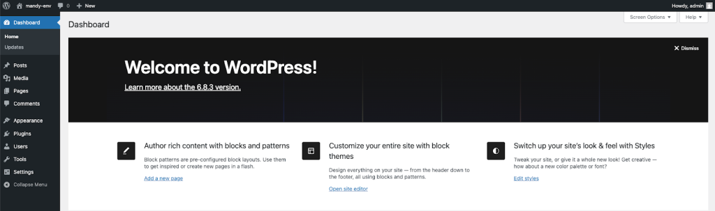 wordpress-dashboard