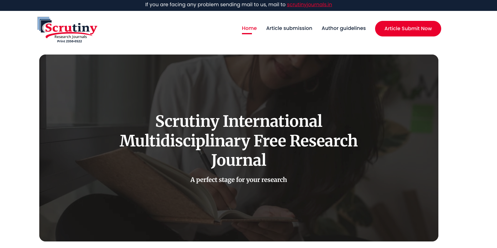 scrutinyjournals-site-overview