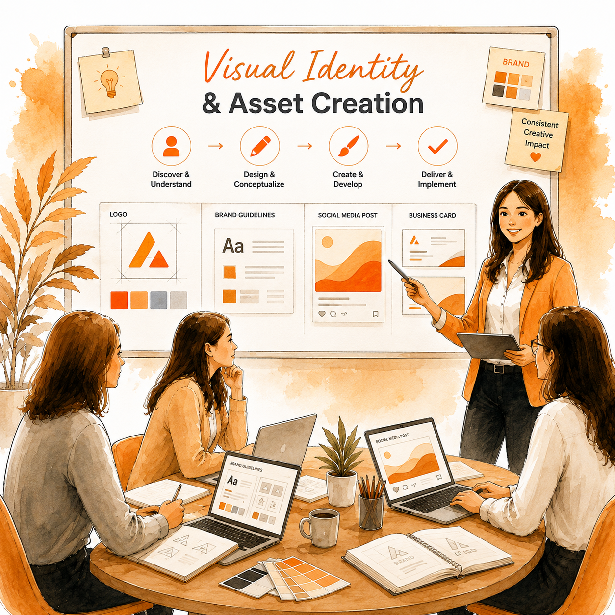 Professional Graphic Design Services 30 Visual Identity Asset Creation